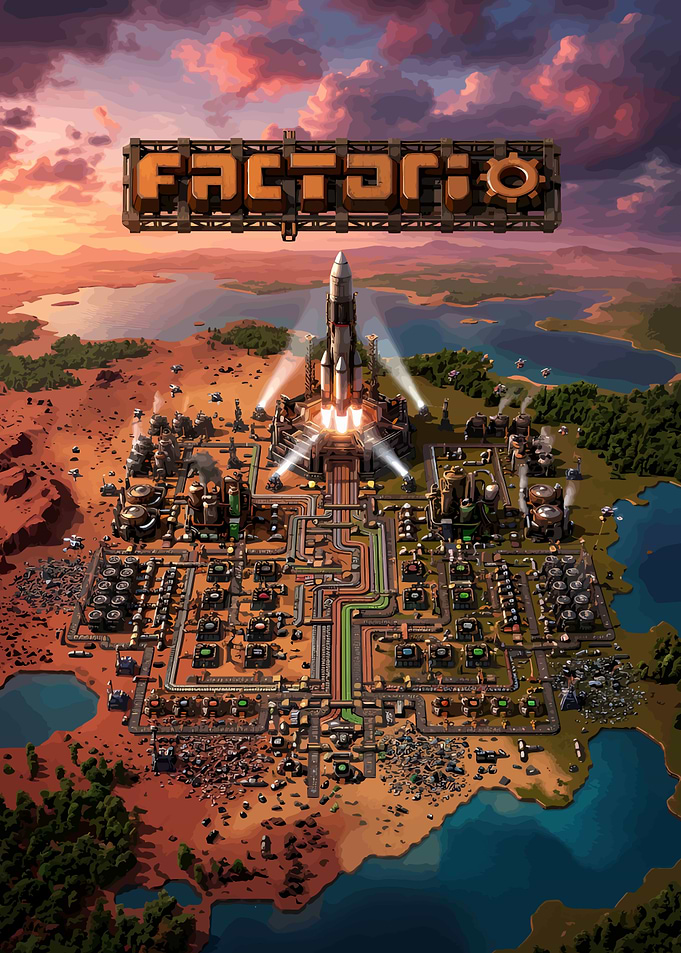 Factorio Game Poster