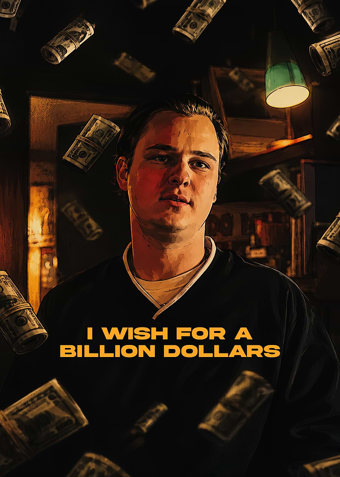 Obsession I Wish For A Billion Dollars poster