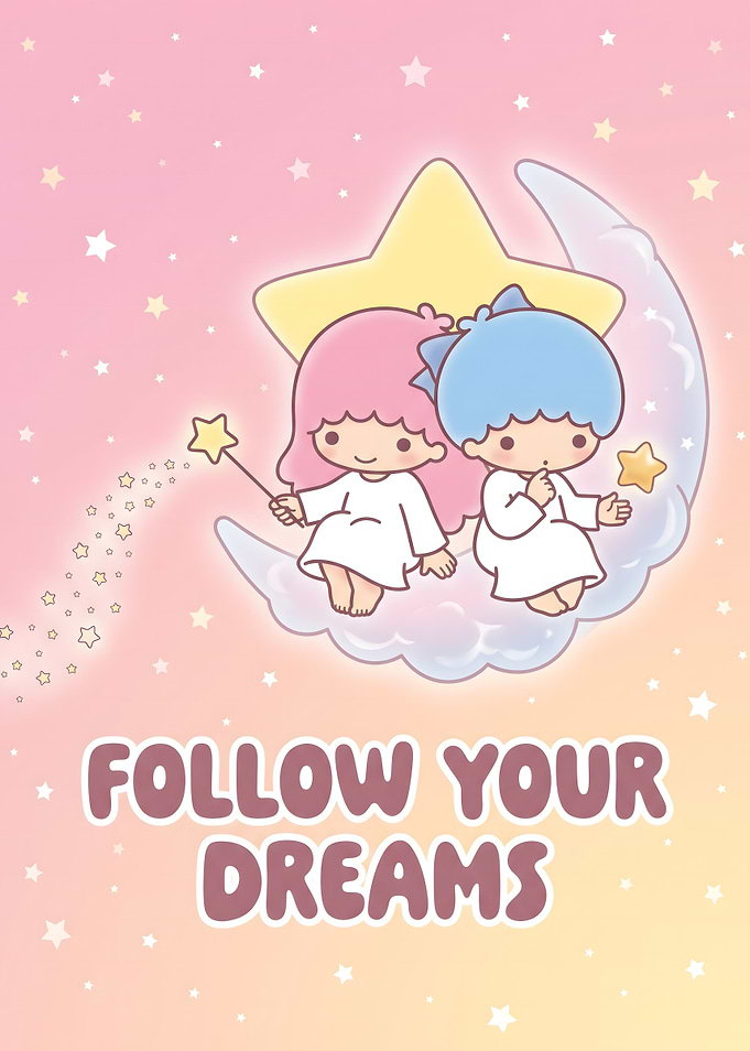 Little Twin Stars Follow Your Dreams