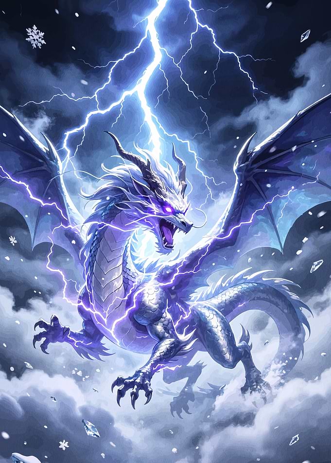 Electric Storm Ice Dragon