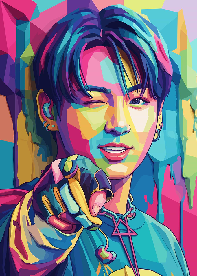 Jungkook Wpap Art