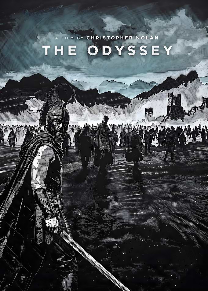 The Odyssey Christopher Nolan Movie Poster