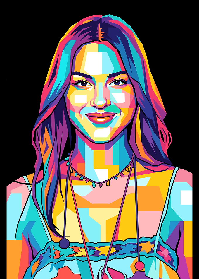 Olivia Rodrigo Pop Art Portrait