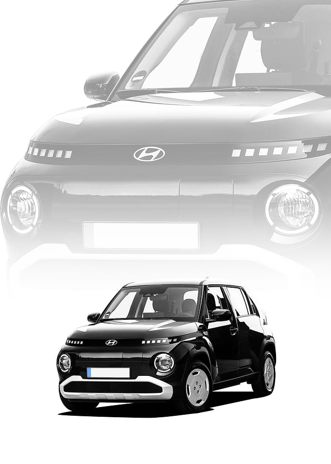 Blackk Hyundai inster