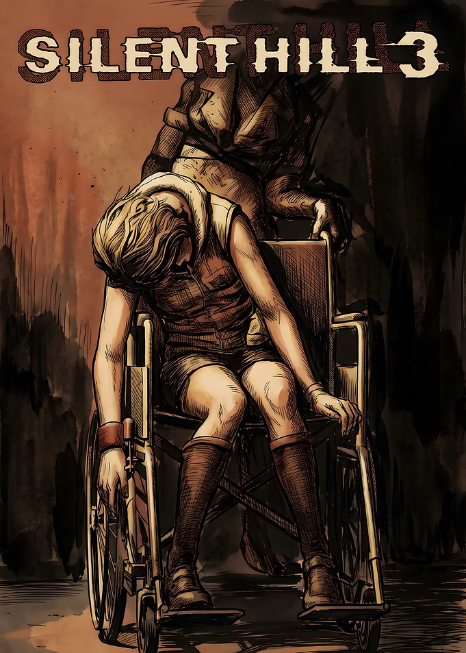 Silent Hill 3 Heather in Wheelchair