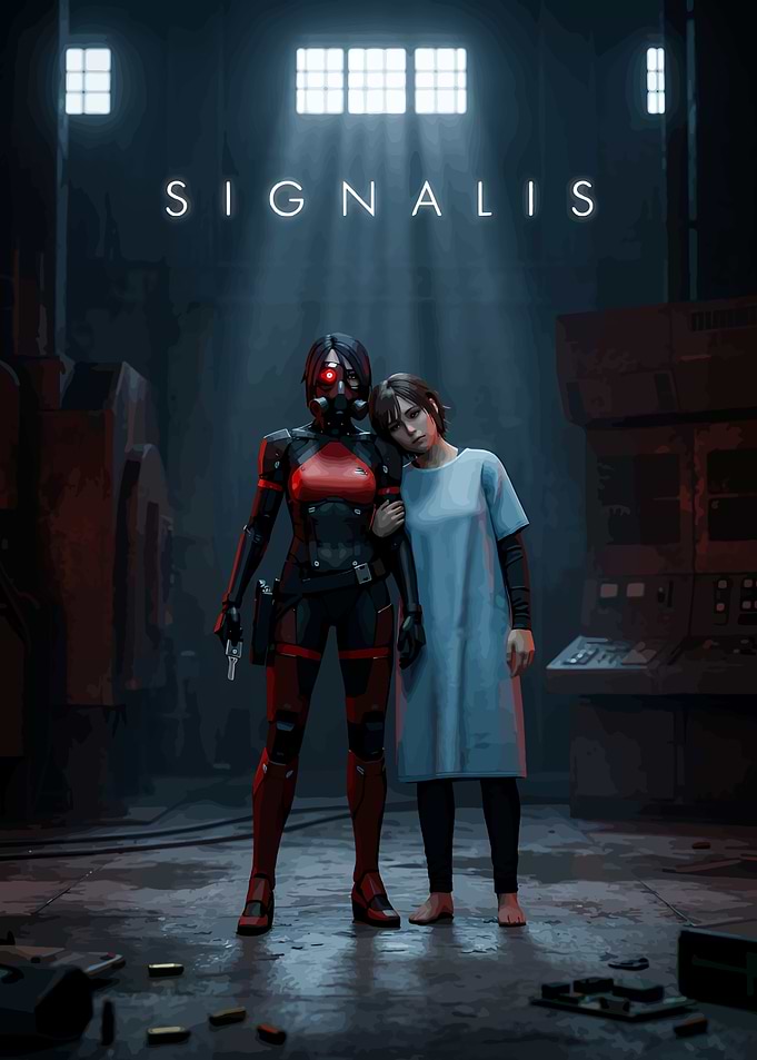 Signalis Game Poster Art