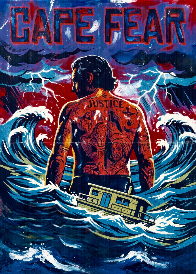 Cape Fear Movie Poster Art