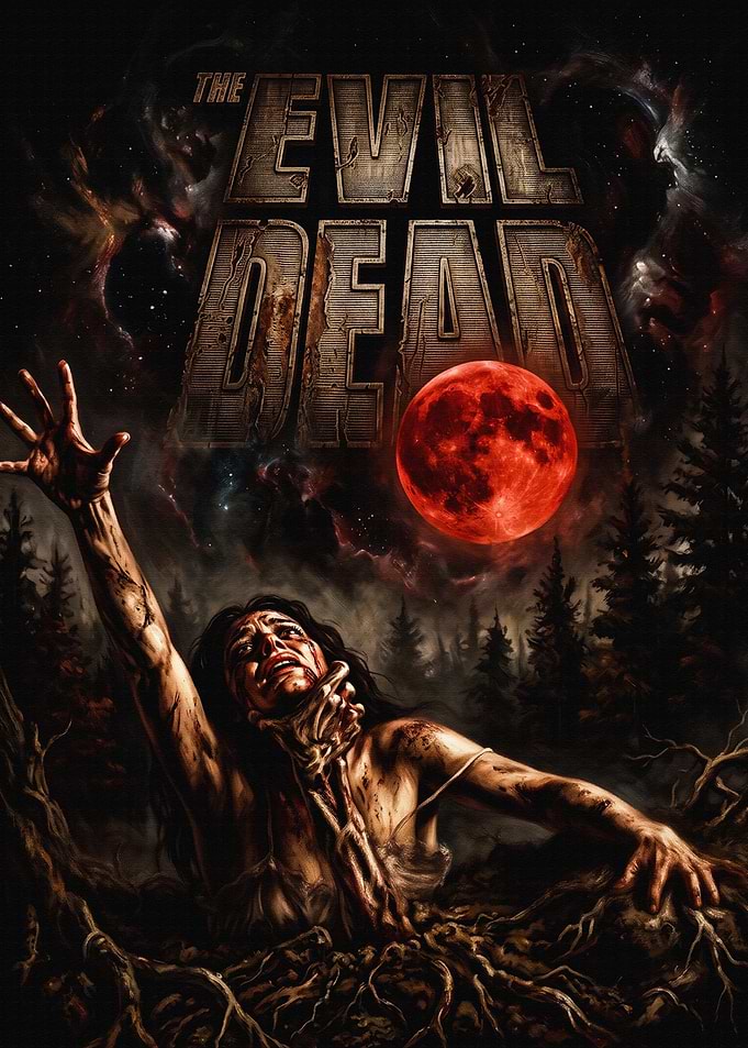 The Evil Dead Horror Movie Poster
