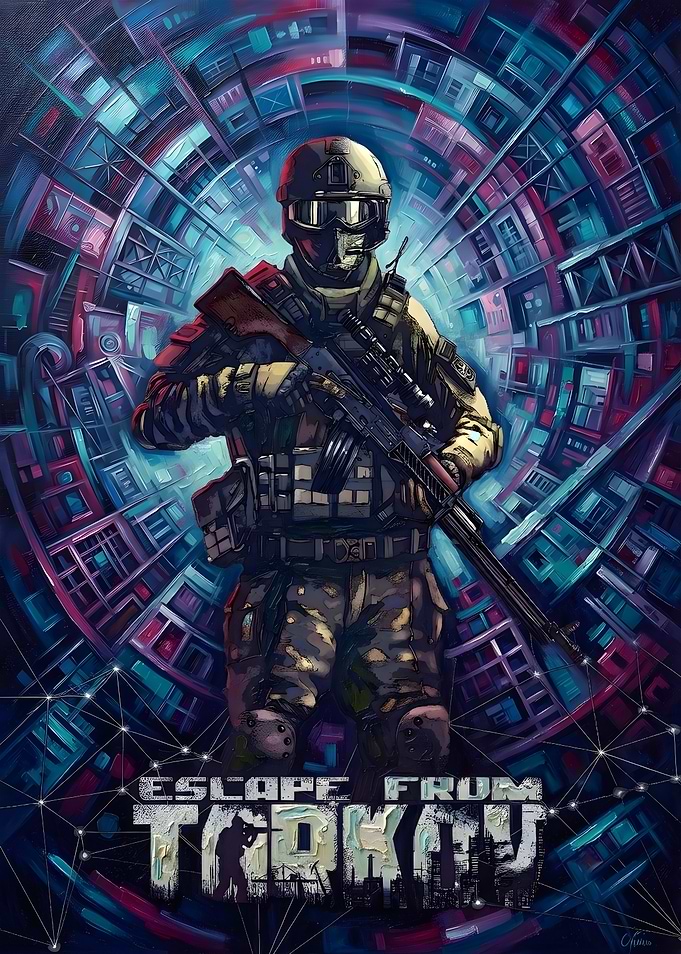 Escape From Tarkov Soldier Digital Art