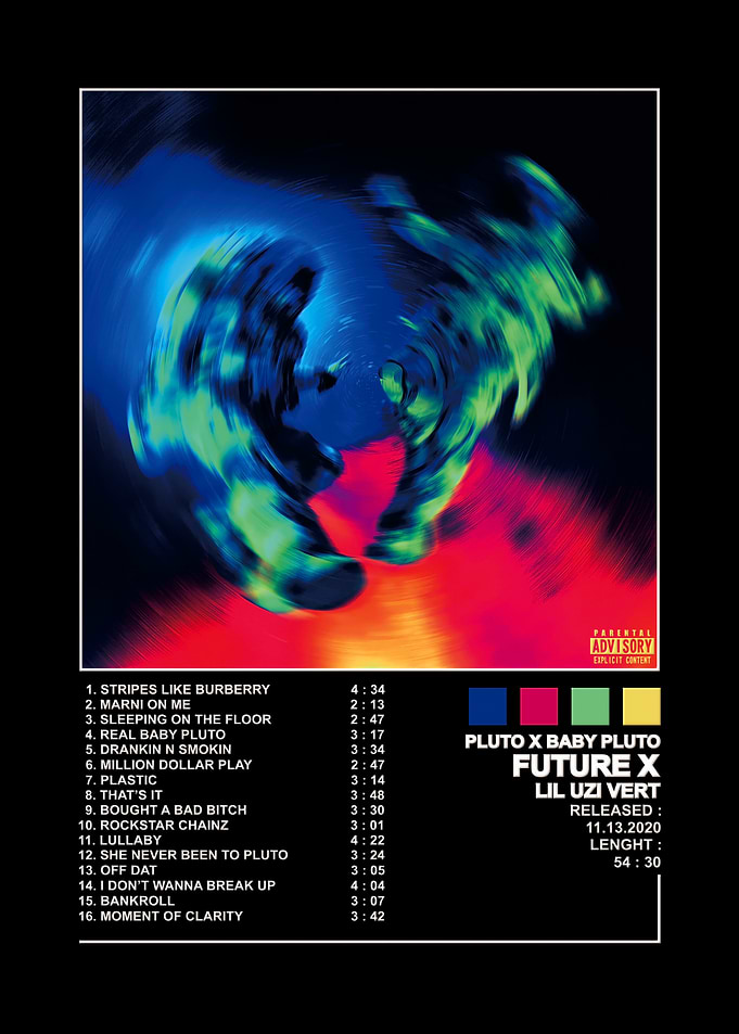 Pluto x Baby Pluto Album Poster