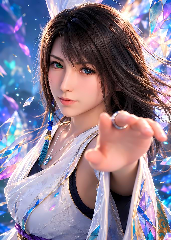 Yuna from Final Fantasy X