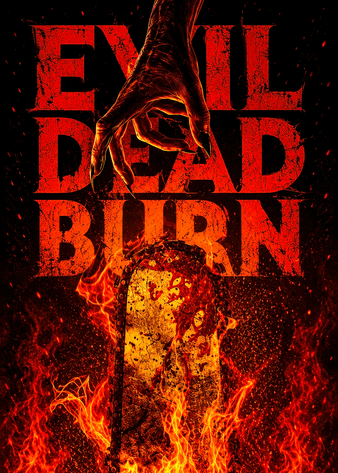 Evil Dead Burn Horror Poster