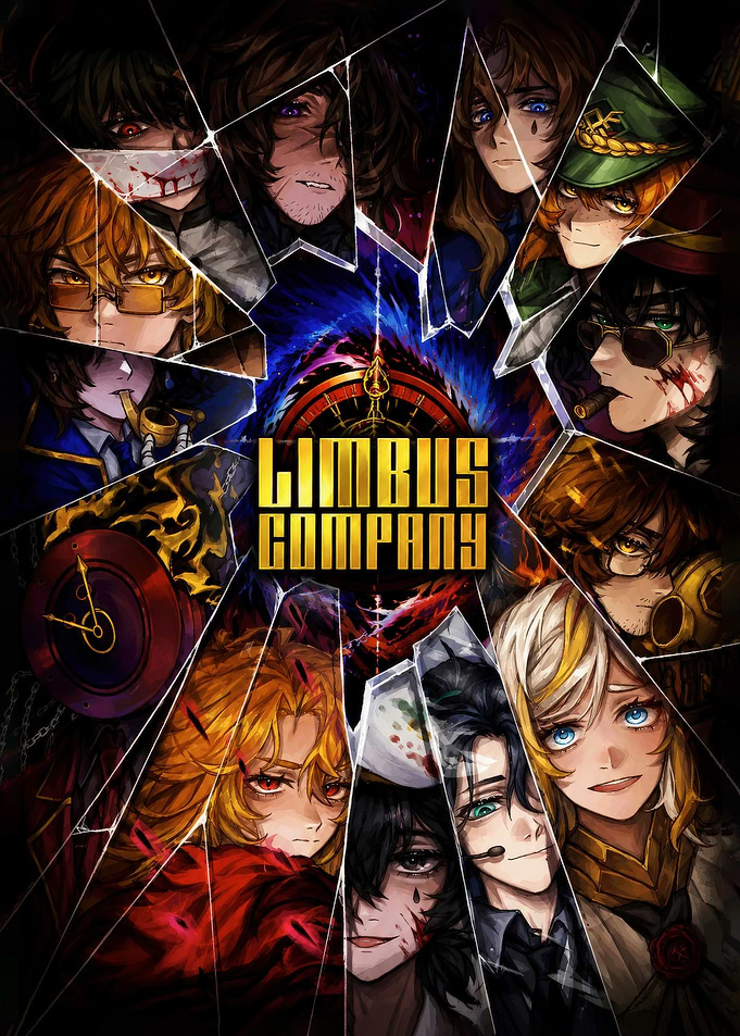 Limbus Company Shattered Glass Character Collage
