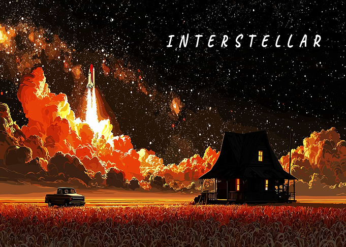 Interstellar Movie Poster Art