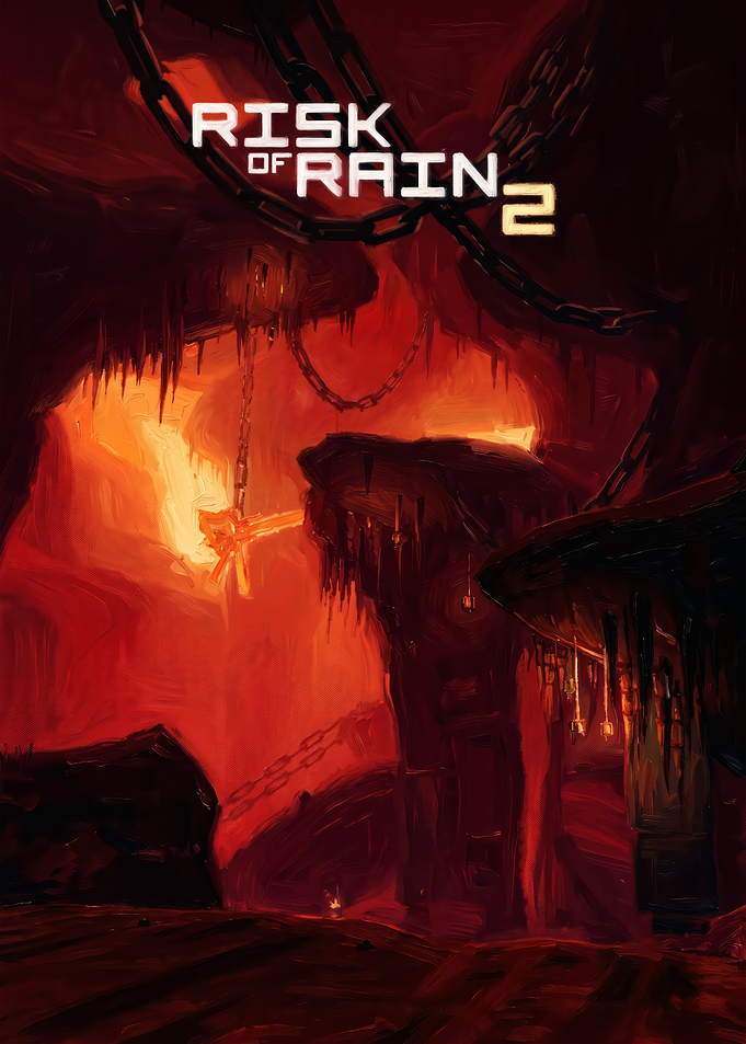 Risk of Rain 2 Hellscape Poster