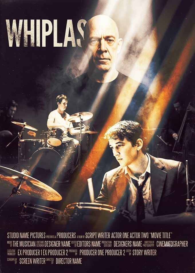 Whiplash Movie Poster Art