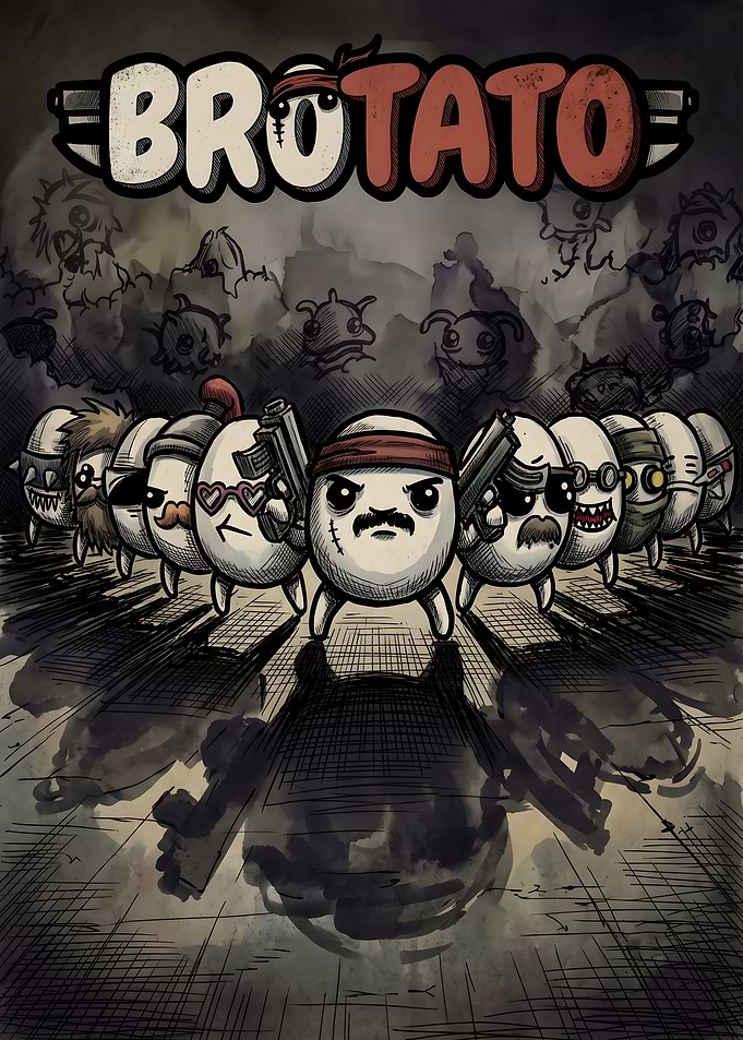 Brotato Game Poster