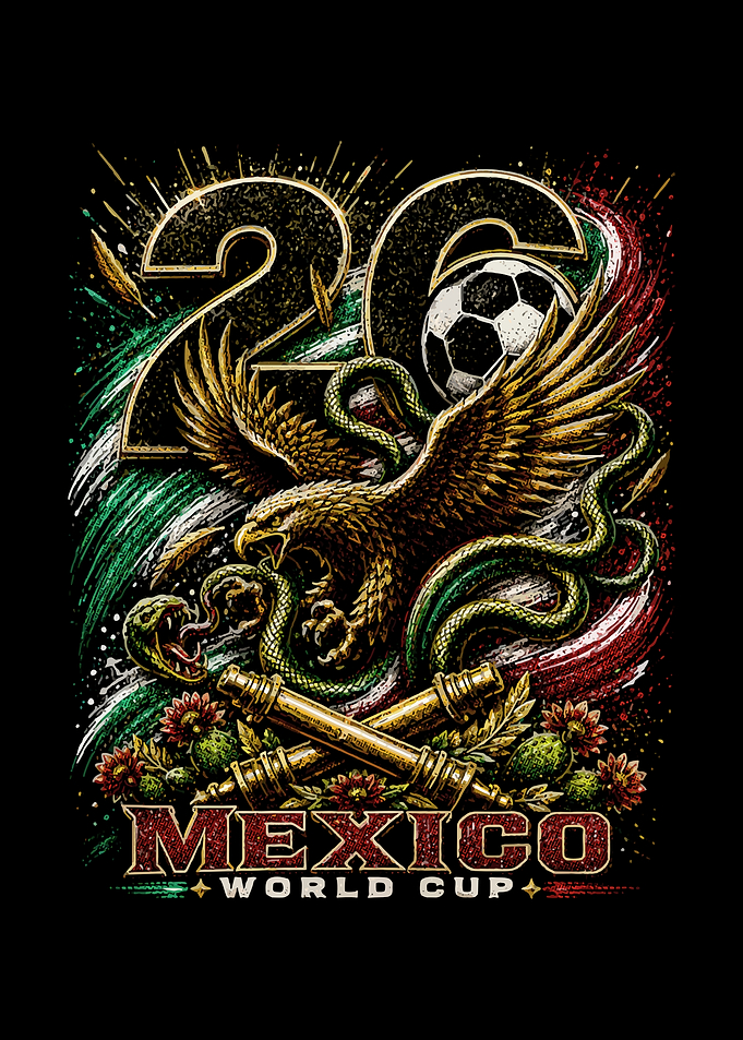 Mexico 2026 World Cup Graphic