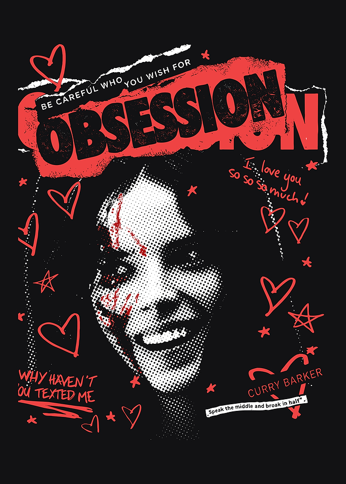 Obsession Horror Movie Fan Art Poster