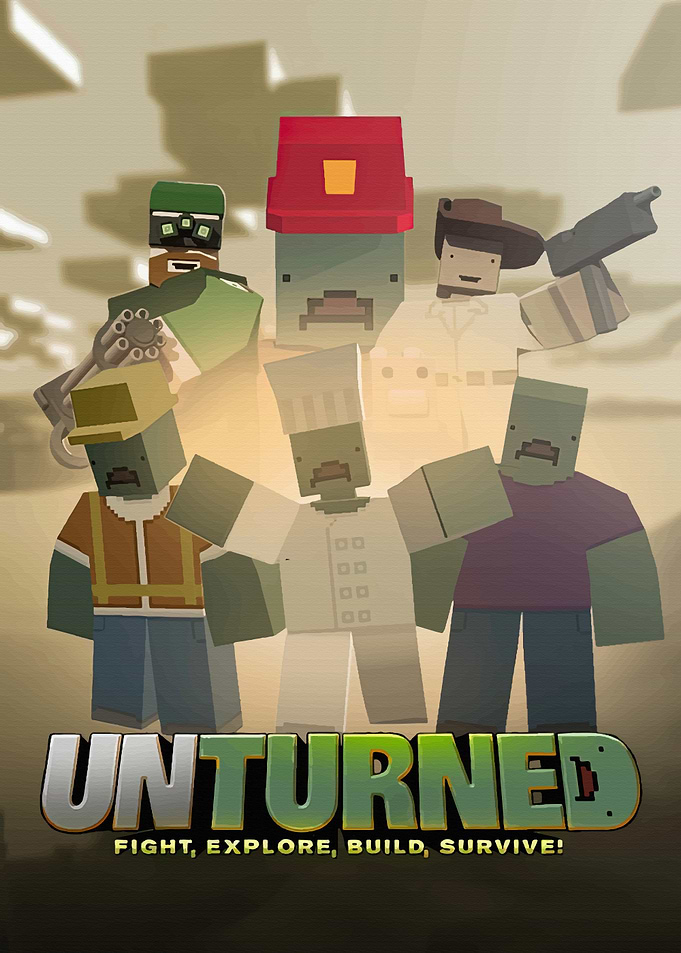 Unturned Video Game Poster