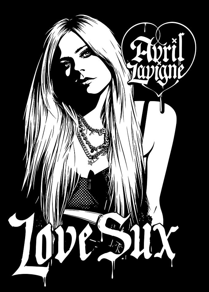 Avril Lavigne Love Sux Graphic