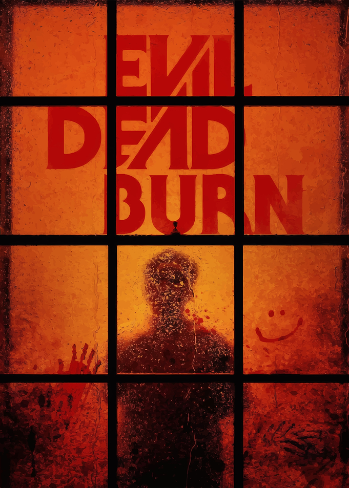 Evil Dead Burn Horror Poster