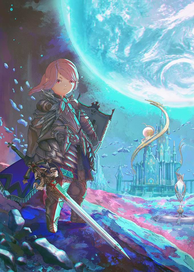 Lalafell Paladin in Final Fantasy XIV