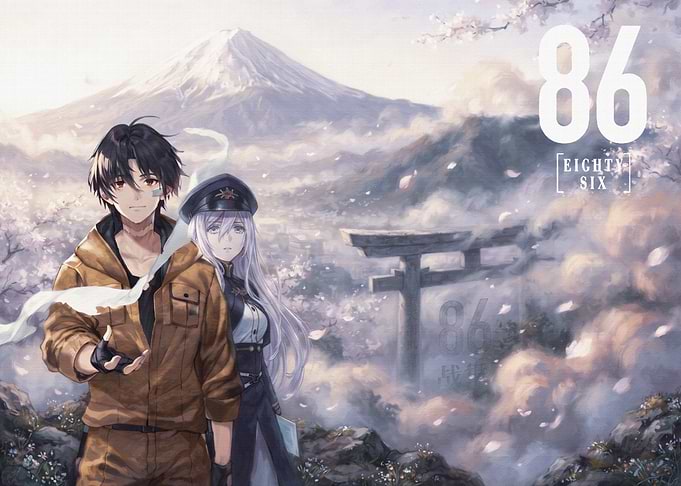 86 Eighty-Six Anime Art