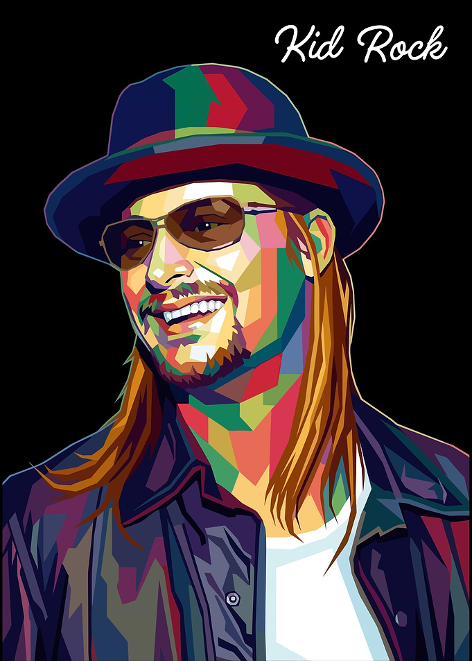 Kid Rock Pop Art Portrait