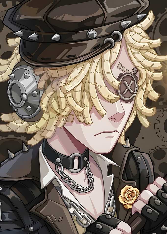 Identity V Andrew Kreiss Steampunk Portrait