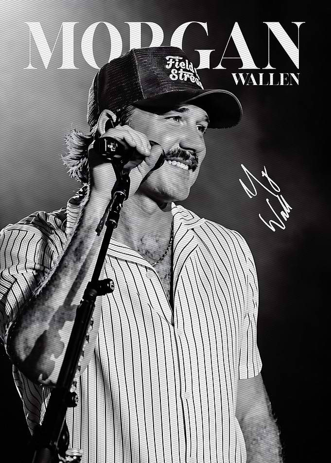 Morgan Wallen Concert Poster