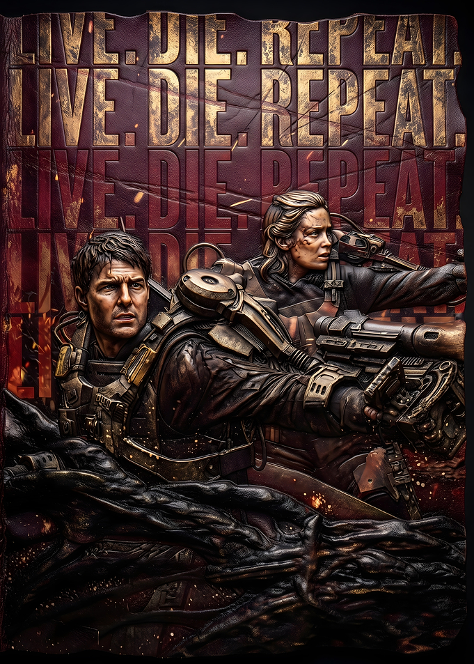 Edge of Tomorrow Movie Poster Art