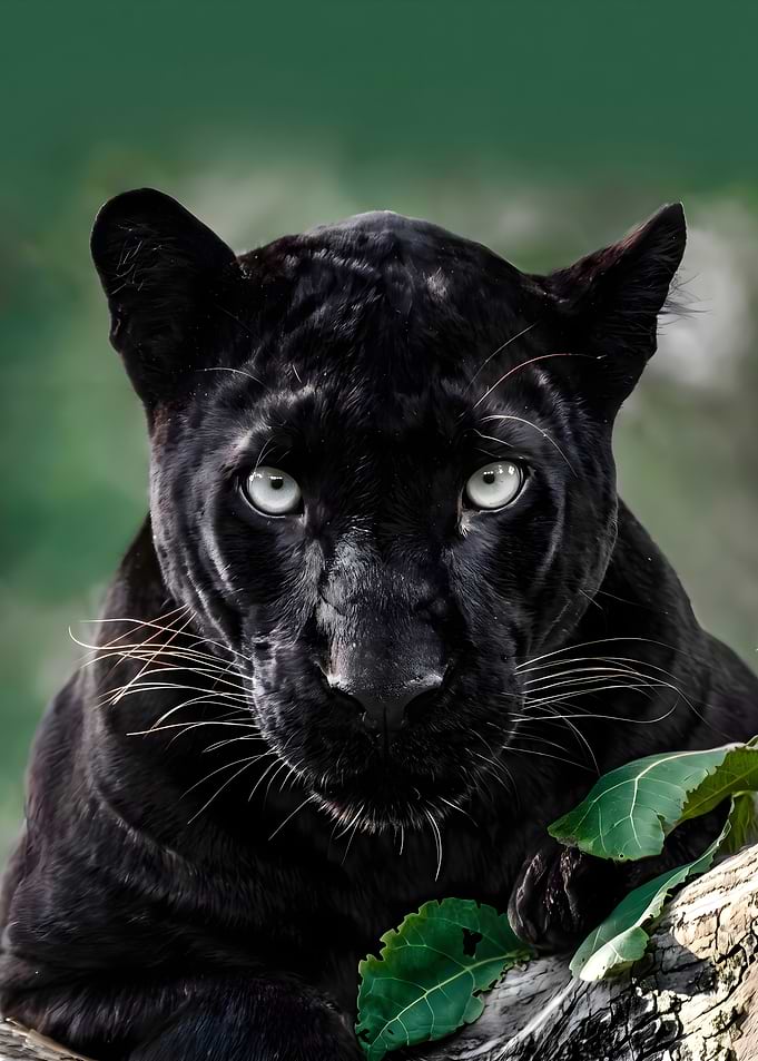 Stunning Portrait of a Black Panther