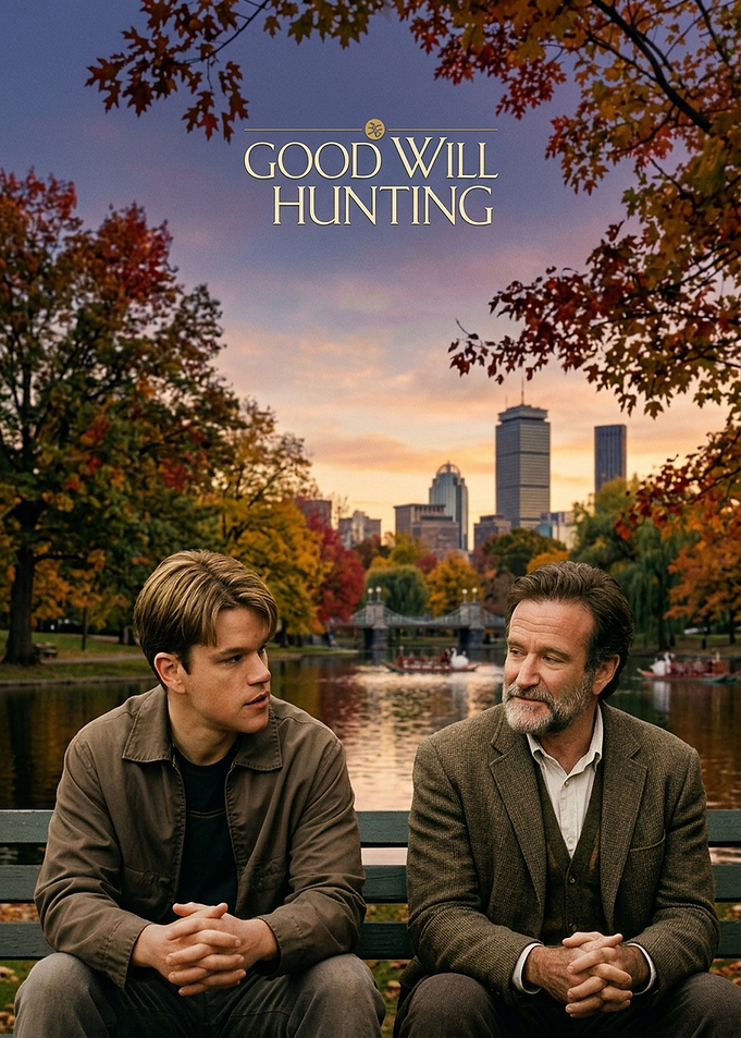 Good Will Hunting Movie Poster