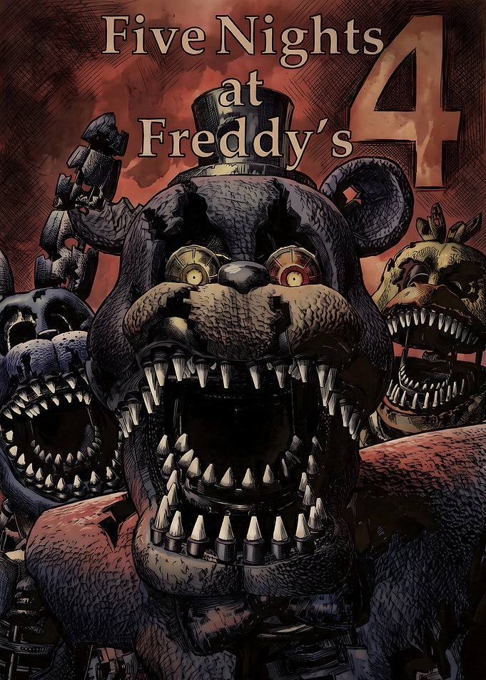 Five Nights at Freddy's 4 Poster