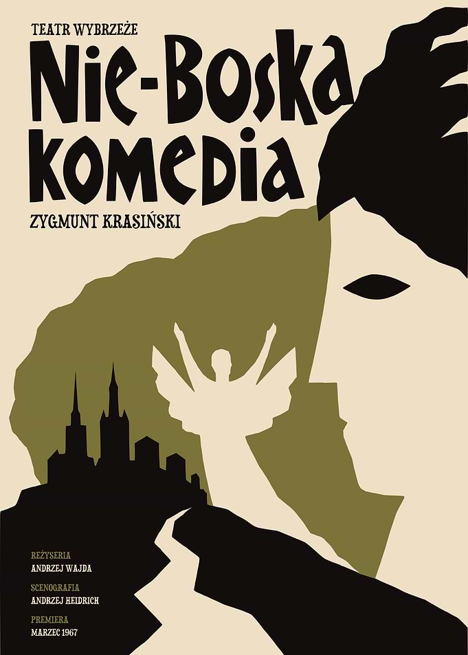 Nie-Boska Komedia Polish Theater Poster