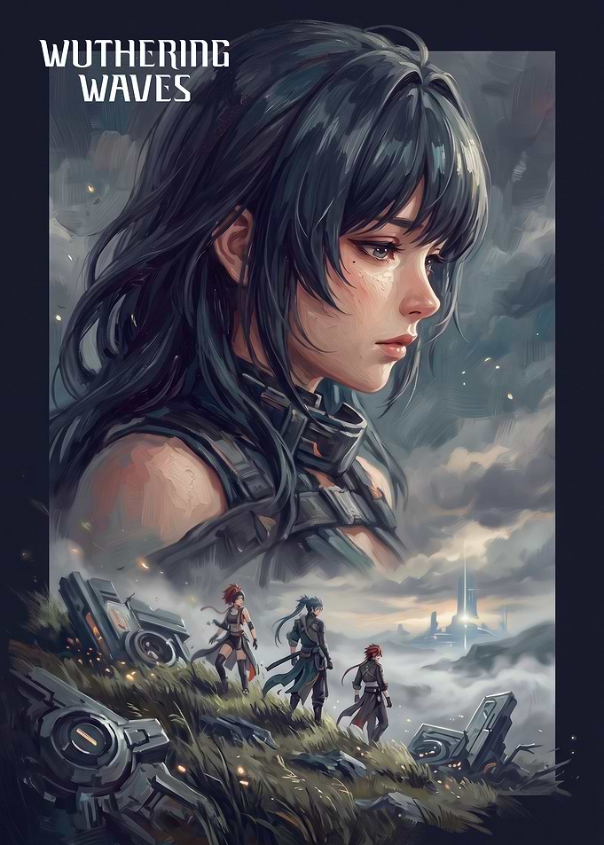 Wuthering Waves Game Poster Art