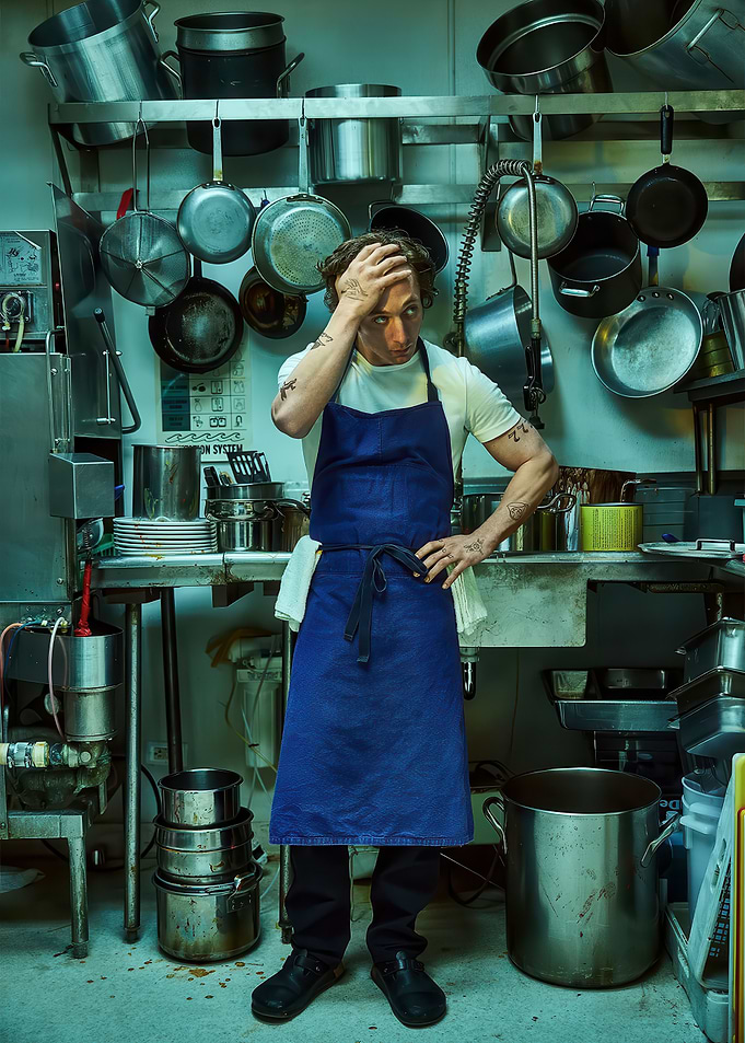 Carmy Berzatto in The Bear Kitchen