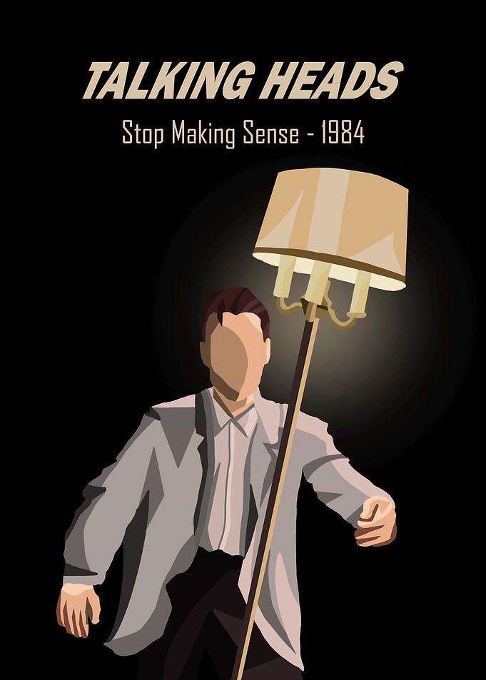 Talking Heads Stop Making Sense Poster