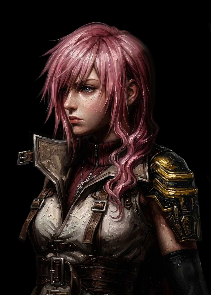 Lightning from Final Fantasy Portrait