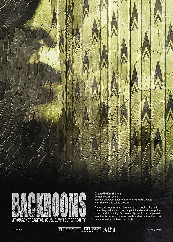 Backrooms Movie Poster Concept