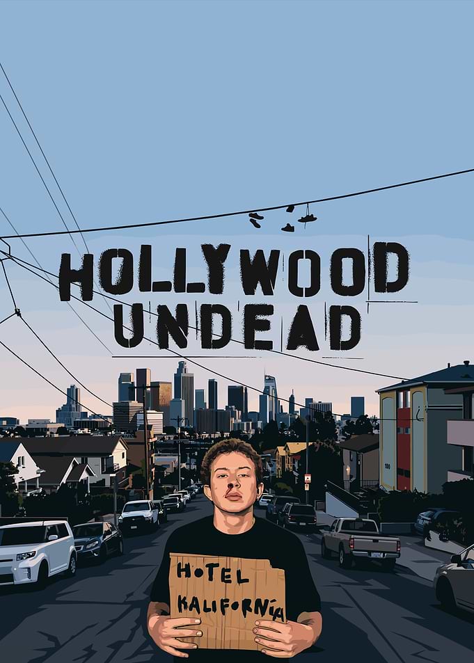 Hollywood Undead Hotel Kalifornia Poster