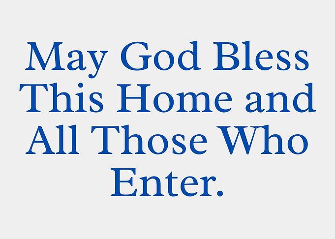 May God Bless This Home Sign New Home Welcome home Gifts