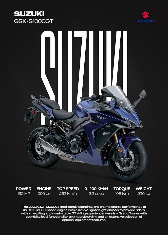 2022 Suzuki GSX-S1000GT