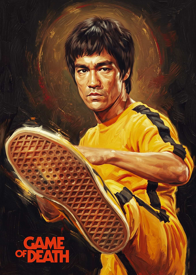 Bruce Lee Game of Death Portrait