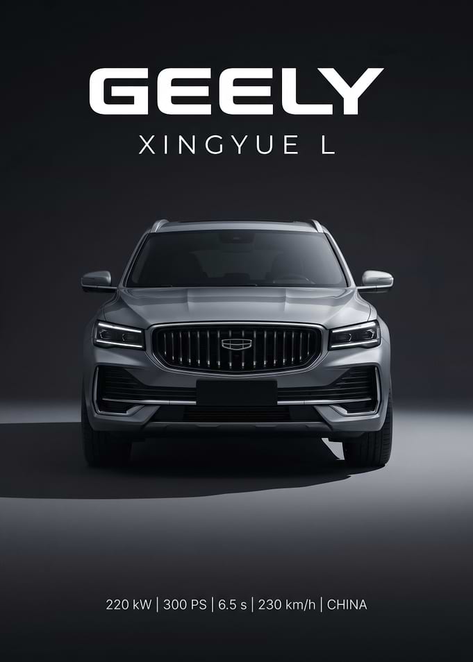 Geely Xingyue L SUV Promotional Poster