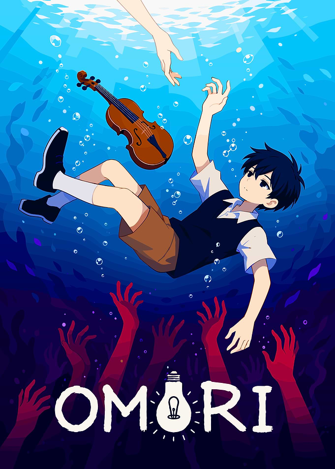 Sinking Into Deep Blue Water