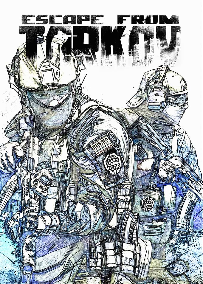 Escape From Tarkov BEAR Operators Art