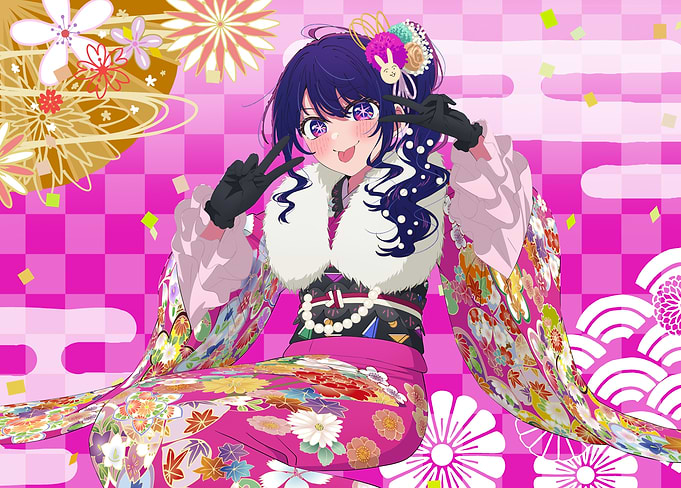 Oshi no Ko: Ai Hoshino Festive Kimono