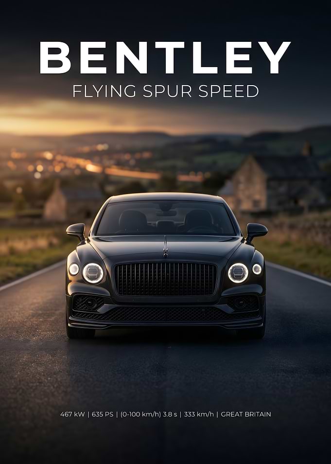 Bentley Flying Spur Speed Advertisement